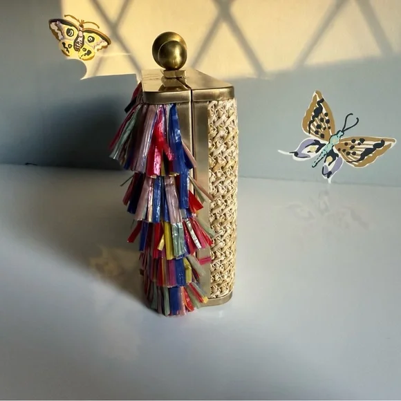 REVOLVE Multicolor Fringe Crossbody Bag - Picture 3 of 12